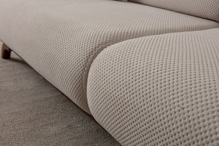 Atelier Del Sofa Bonjo Walnut - Beige